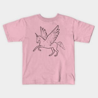 Unicorn + Pegasus = Alicorn! Kids T-Shirt